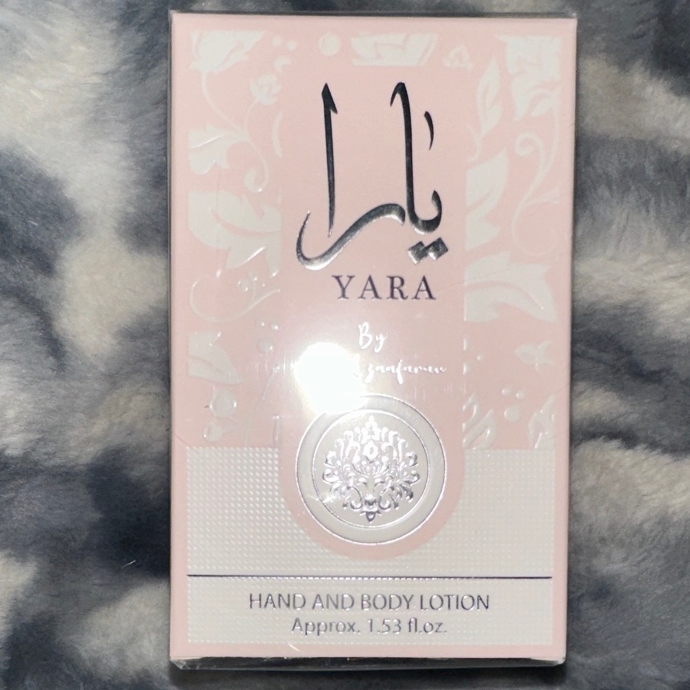 Yara Hand and Body Lotion - Soft Pink - NEW Sealed